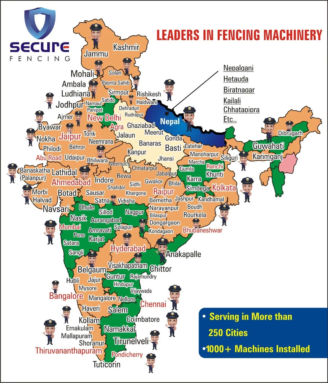 india map